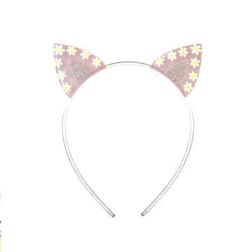 Daisy Ears Pink Headband